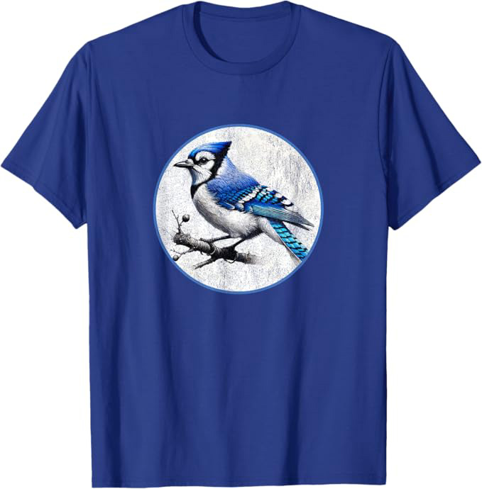 Retro Bluejay T-Shirt Retro Bluejay T-Shirt